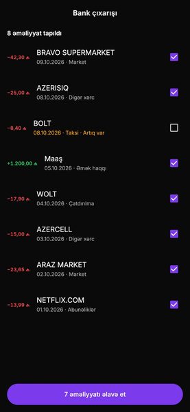 Cashera · Import hub